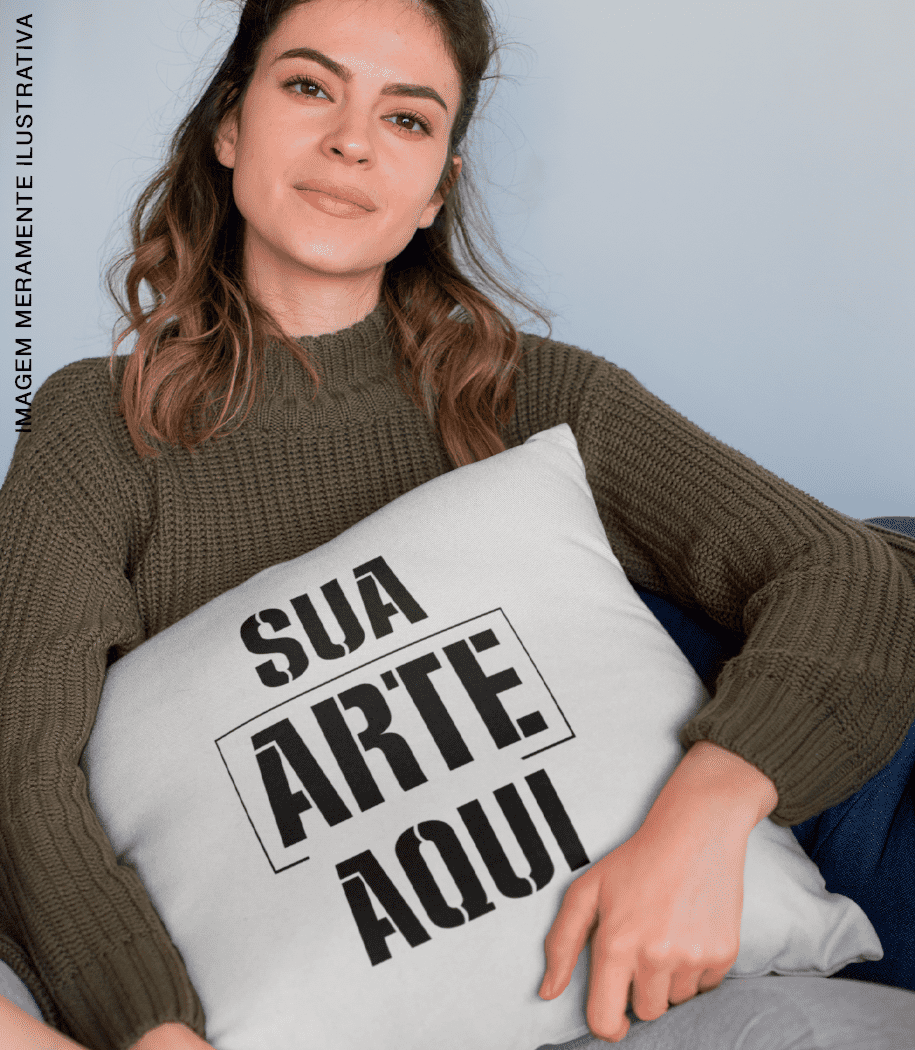 Almofada quadrada personalizada